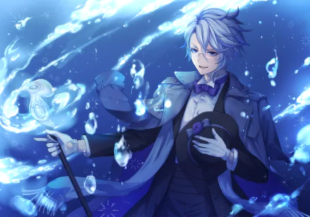 Azul Ashengrotto video game Twisted Wonderland HD Desktop Wallpaper | Background Image