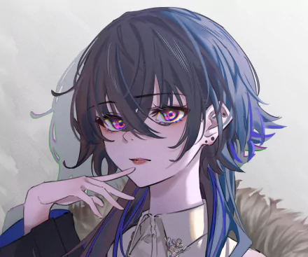 Lupinus Virtual Games VSPO! Ichinose Uruha Anime Virtual Youtuber HD Desktop Wallpaper | Background Image