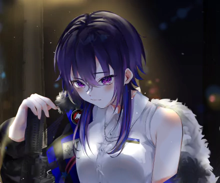 Lupinus Virtual Games VSPO! Ichinose Uruha Anime Virtual Youtuber HD Desktop Wallpaper | Background Image