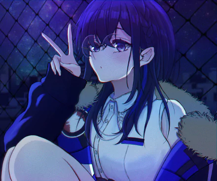 Lupinus Virtual Games VSPO! Ichinose Uruha Anime Virtual Youtuber HD Desktop Wallpaper | Background Image