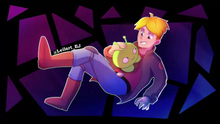 Mooncake (Final Space) Gary Goodspeed TV Show Final Space HD Desktop Wallpaper | Background Image