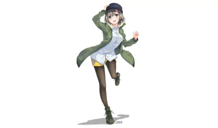 Anime girl anime girl HD Desktop Wallpaper | Background Image