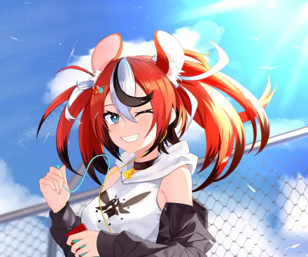 hololive Hakos Baelz Anime Virtual Youtuber HD Desktop Wallpaper | Background Image