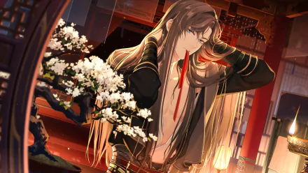 Sakyo Shizuma video game Tears of Themis HD Desktop Wallpaper | Background Image