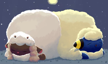 Wooloo (Pokémon) Mareep (Pokémon) video game Pokémon: Sword and Shield HD Desktop Wallpaper | Background Image