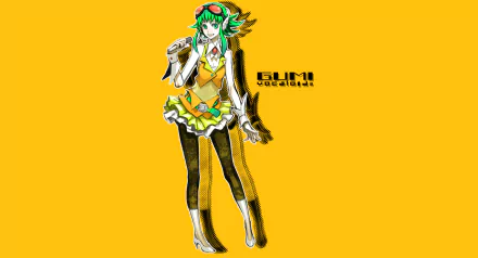 GUMI (Vocaloid) Anime Vocaloid HD Desktop Wallpaper | Background Image