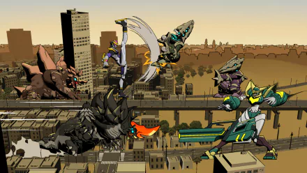 video game Dawn of the Monsters HD Desktop Wallpaper | Background Image