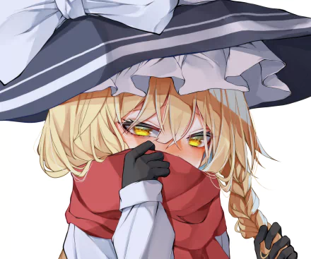 Marisa Kirisame Anime Touhou HD Desktop Wallpaper | Background Image