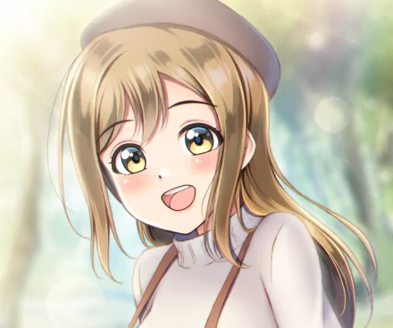 Hanamaru Kunikida Anime Love Live! Sunshine!! HD Desktop Wallpaper | Background Image