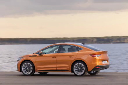 vehicle Skoda Enyaq iV 80 HD Desktop Wallpaper | Background Image