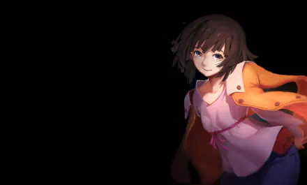 Nadeko Sengoku Anime Monogatari (Series) HD Desktop Wallpaper | Background Image