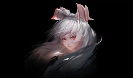 Fujiwara no Mokou Anime Touhou HD Desktop Wallpaper | Background Image