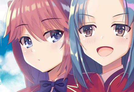 Haruka Hasebe Airi Sakura Anime Classroom of the Elite HD Desktop Wallpaper | Background Image