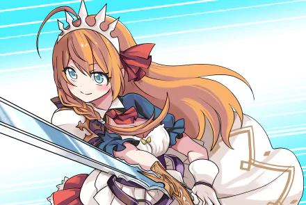 Pecorine (Princess Connect) Anime Princess connect! Re:Dive HD Desktop Wallpaper | Background Image