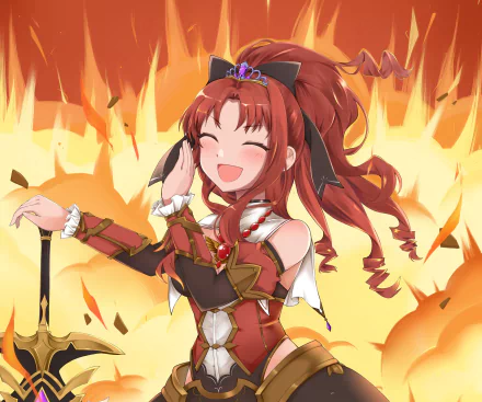 Akino Toudou Anime Princess connect! Re:Dive HD Desktop Wallpaper | Background Image