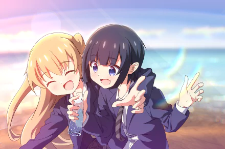 Koharu Minagi Hiyori Minagi Anime Slow Loop HD Desktop Wallpaper | Background Image