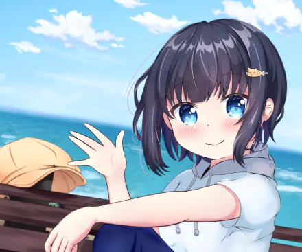 Hiyori Minagi Anime Slow Loop HD Desktop Wallpaper | Background Image