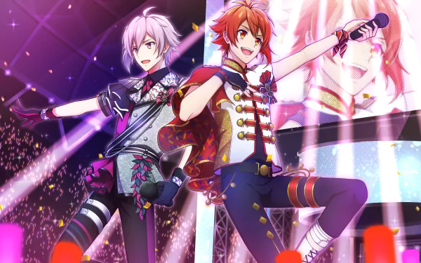 Riku Nanase Tenn Kujo Anime IDOLiSH7 HD Desktop Wallpaper | Background Image