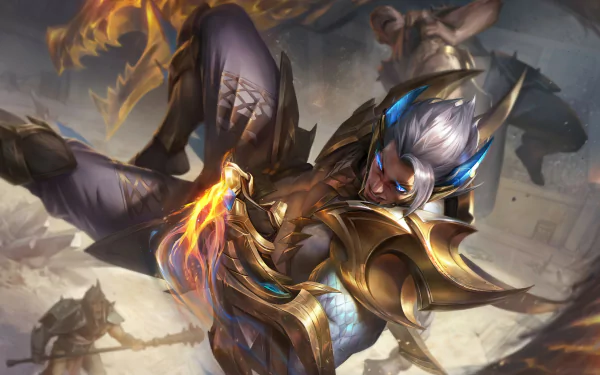 Sett (League of Legends) video game League Of Legends HD Desktop Wallpaper | Background Image