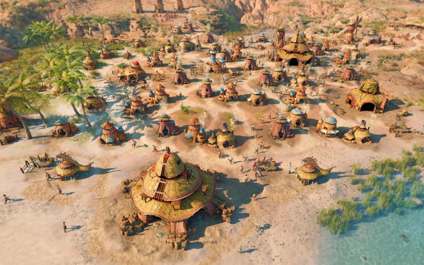 video game The Settlers (2022) HD Desktop Wallpaper | Background Image
