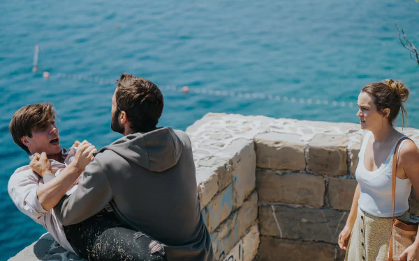 Ziad Bakri Leighton Meester movie The Weekend Away HD Desktop Wallpaper | Background Image