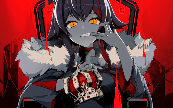 Ookami Mio hololive Anime Virtual Youtuber HD Desktop Wallpaper | Background Image