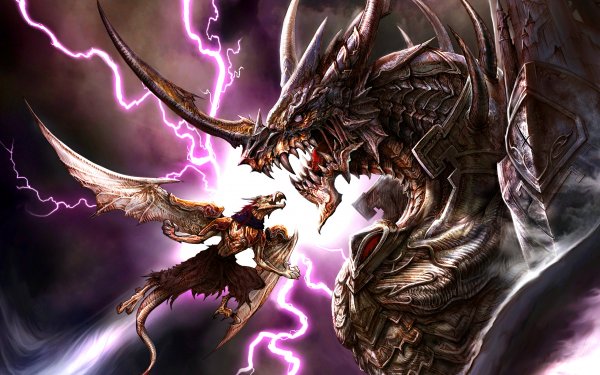 Fantasy Dragon HD Wallpaper | Background Image