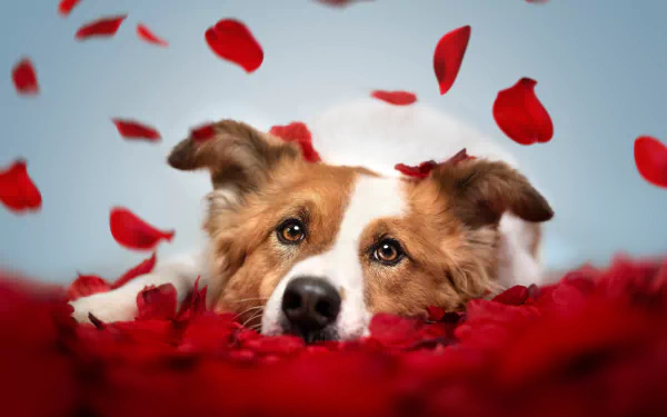 petal Animal dog HD Desktop Wallpaper | Background Image