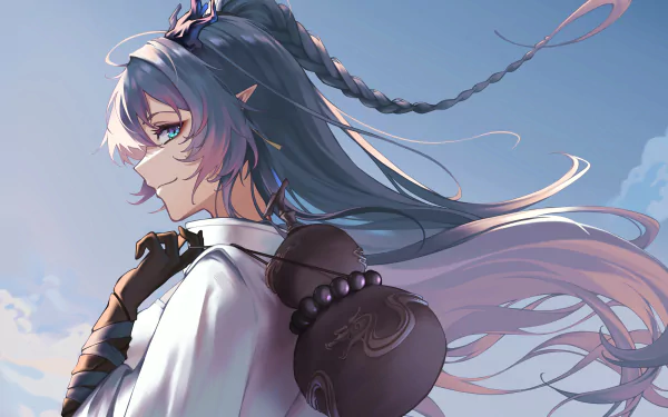 Ling (Arknights) video game Arknights HD Desktop Wallpaper | Background Image