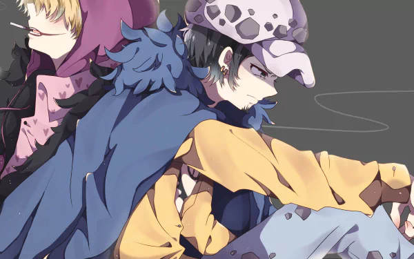 Donquixote Rosinante (Corazon) Trafalgar Law Anime One Piece HD Desktop Wallpaper | Background Image