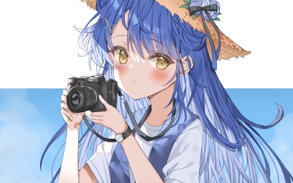 Anime Virtual Youtuber Amamiya Kokoro Nijisanji HD Wallpaper | Background Image