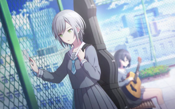 Hinomori Shiho video game Project Sekai: Colorful Stage! feat. Hatsune Miku HD Desktop Wallpaper | Background Image