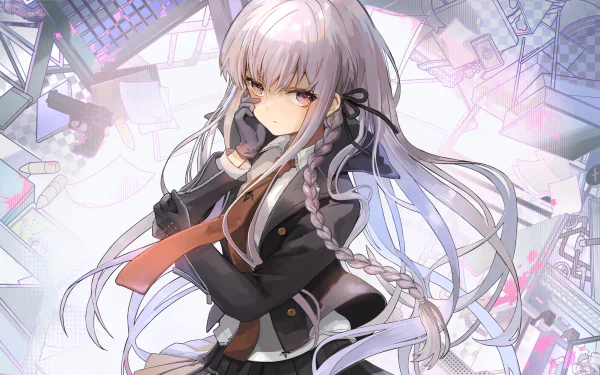 Kyōko Kirigiri Anime Danganronpa HD Desktop Wallpaper | Background Image