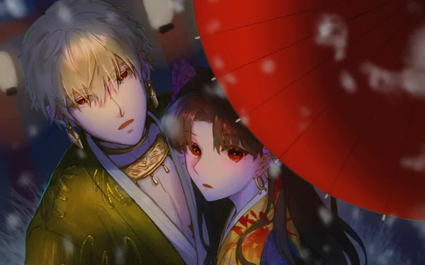 Ishtar (Fate/Grand Order) Gilgamesh (Fate Series) Anime Fate/Grand Order HD Desktop Wallpaper | Background Image
