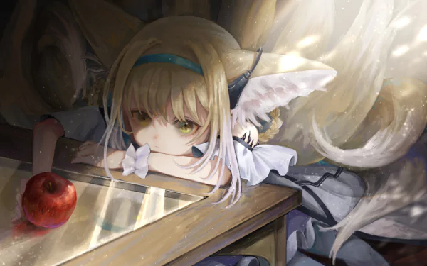 Suzuran (Arknights) video game Arknights HD Desktop Wallpaper | Background Image