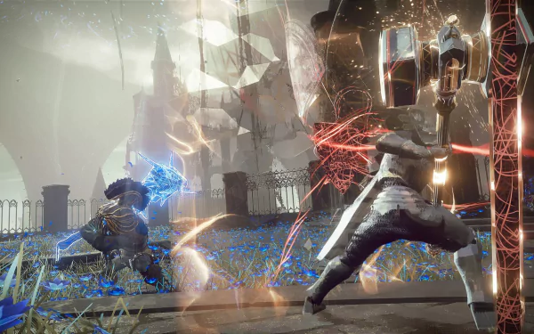 video game BABYLON'S FALL HD Desktop Wallpaper | Background Image