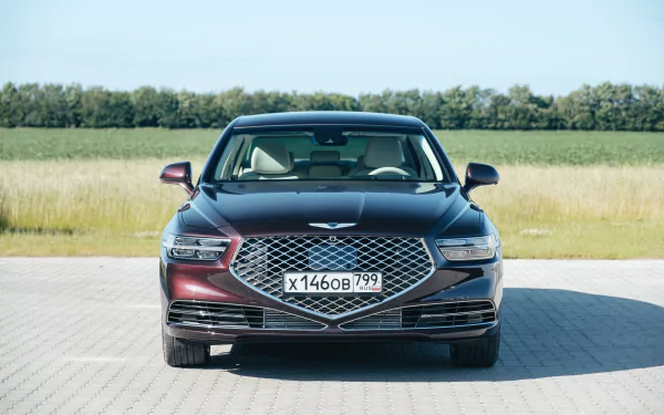 Genesis G90 3.3T HTRAC vehicle Genesis G90 HD Desktop Wallpaper | Background Image