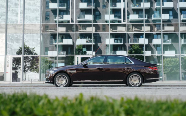 Genesis G90 3.3T HTRAC vehicle Genesis G90 HD Desktop Wallpaper | Background Image