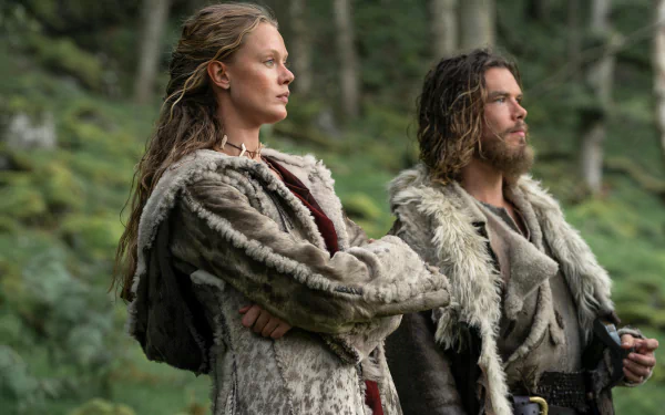 Leo Suter Frida Gustavsson TV Show Vikings: Valhalla HD Desktop Wallpaper | Background Image