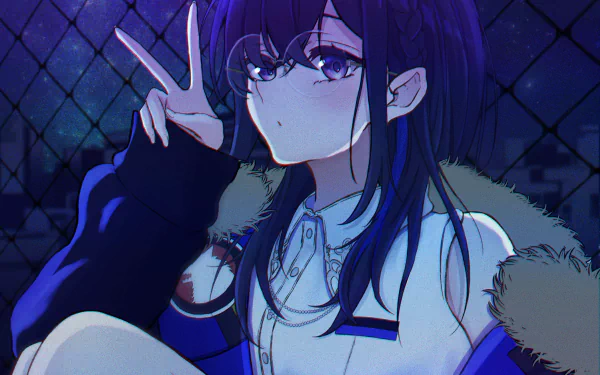 Lupinus Virtual Games VSPO! Ichinose Uruha Anime Virtual Youtuber HD Desktop Wallpaper | Background Image