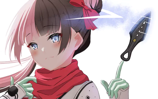 VSPO! Tachibana Hinano Iris Black Games Anime Virtual Youtuber HD Desktop Wallpaper | Background Image