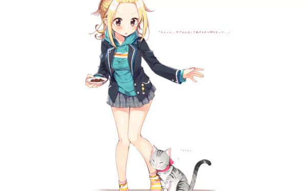 Erika Yano Anime Shirobako HD Desktop Wallpaper | Background Image