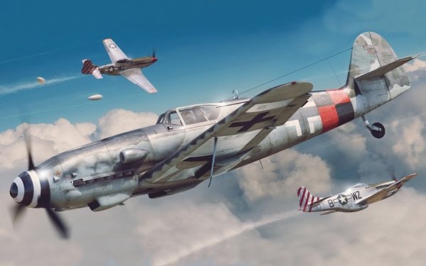 Military Messerschmitt Bf 109 Military Aircraft Wehrmacht Luftwaffe HD Wallpaper | Background Image