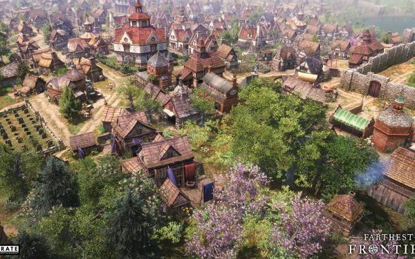 video game Farthest Frontier HD Desktop Wallpaper | Background Image