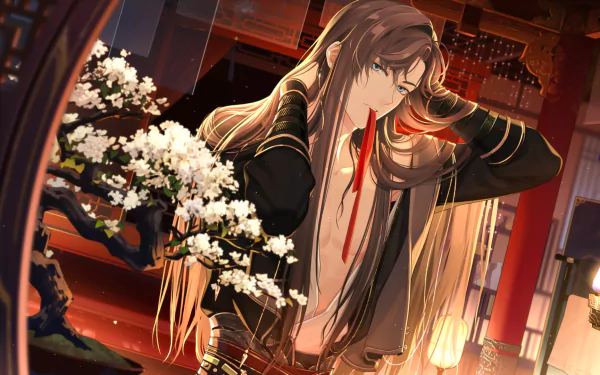 Sakyo Shizuma video game Tears of Themis HD Desktop Wallpaper | Background Image