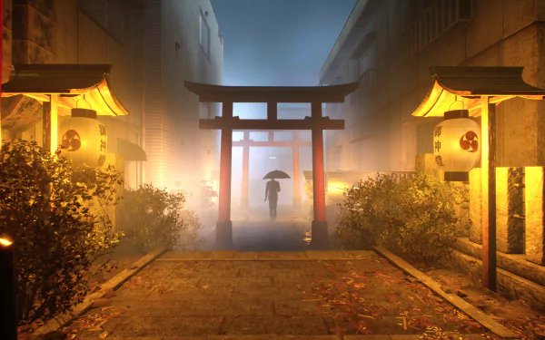 video game GhostWire: Tokyo HD Desktop Wallpaper | Background Image