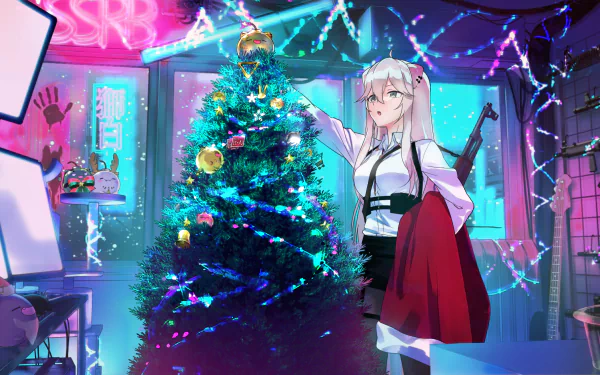 hololive Shishiro Botan Anime Virtual Youtuber HD Desktop Wallpaper | Background Image