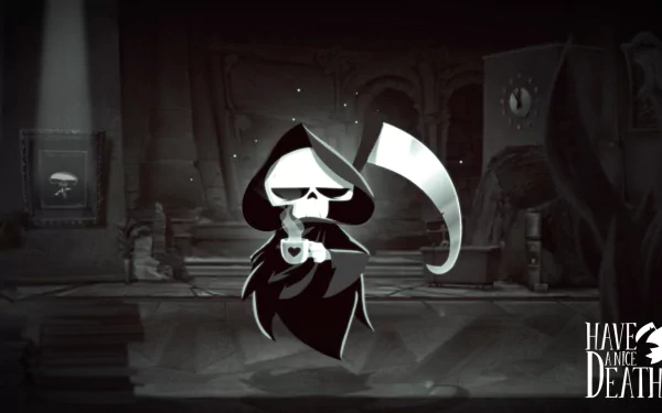 video game Have a Nice Death HD Desktop Wallpaper | Background Image