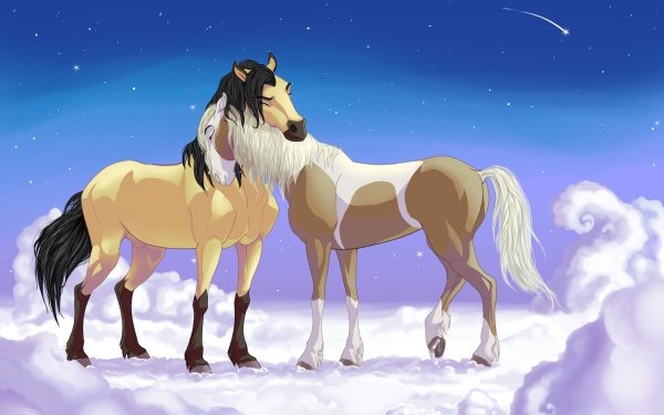 Movie Spirit: Stallion of the Cimarron Horse Cloud HD Wallpaper | Background Image
