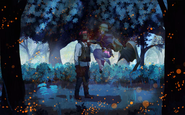 Caster (Fate/Stay Night) Anime Fate/Stay Night: Unlimited Blade Works (2010) HD Desktop Wallpaper | Background Image